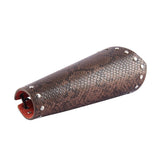 Maxbell Punk Rock Gothic Leather Wrist Bracer Guards Arm Protector Wristband Coffee