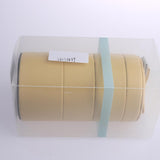 Maxbell 3 Tier Cylinder Travel Box Organizer Display Case for Rings Earrings Yellow