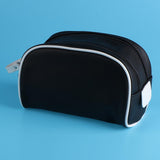 Women Muti-function Cosmetic Bag Portable Make Up Bags with Zipper Black