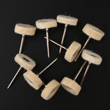 Maxbell 10Pcs/Pack Polishing Buffing Pad Fabric Wheel Jewelry Polishing Tool 1