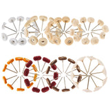 Maxbell 10Pcs/Pack Polishing Buffing Pad Fabric Wheel Jewelry Polishing Tool 1