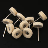 Maxbell 10Pcs/Pack Polishing Buffing Pad Fabric Wheel Jewelry Polishing Tool 1