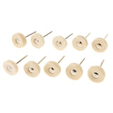 Maxbell 10Pcs/Pack Polishing Buffing Pad Fabric Wheel Jewelry Polishing Tool 1