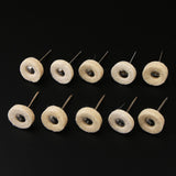 Maxbell 10Pcs/Pack Polishing Buffing Pad Fabric Wheel Jewelry Polishing Tool 1