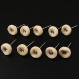 Maxbell 10Pcs/Pack Polishing Buffing Pad Fabric Wheel Jewelry Polishing Tool 3