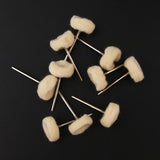 Maxbell 10Pcs/Pack Polishing Buffing Pad Fabric Wheel Jewelry Polishing Tool 3