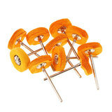 Maxbell 10Pcs/Pack Polishing Buffing Pad Fabric Wheel Jewelry Polishing Tool 4