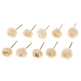 Maxbell 10Pcs/Pack Polishing Buffing Pad Fabric Wheel Jewelry Polishing Tool 7