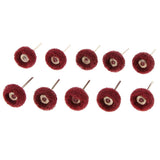 Maxbell 10Pcs/Pack Polishing Buffing Pad Fabric Wheel Jewelry Polishing Tool 8