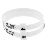 Maxbell Plastic Finger Ring Band Gauge Sizer Jewelry Wrist Size Measure Tool US 1-17