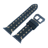 Maxbell Replace Wristband for Apple Watch Stainless Steel Strap Cross String 38mm