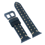 Maxbell Replace Wristband for Apple Watch Stainless Steel Strap Cross String 38mm