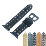 Maxbell Replace Wristband for Apple Watch Stainless Steel Strap Cross String 38mm