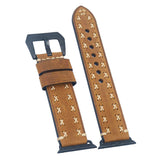 Maxbell Replacement Cow Leather Wrist Band Strap for Apple Watch iWatch Series 38mm