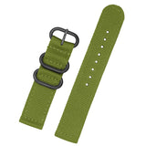 Maxbell Nylon Quick Release Replacement Watch Band Strap for Men Women 18-24mm 22mm