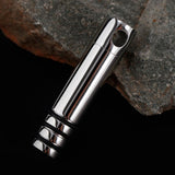 Maxbell Cylinder Shape Stainless Steel Cremation Ashes Urn Pendant Keepsake