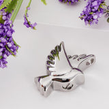 Maxbell Stainless Steel Pigeon Bird Shape Ash Urn Pendant Memorial Cremation Jewelry