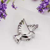 Maxbell Stainless Steel Pigeon Bird Shape Ash Urn Pendant Memorial Cremation Jewelry