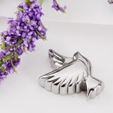 Maxbell Stainless Steel Pigeon Bird Shape Ash Urn Pendant Memorial Cremation Jewelry