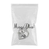 Maxbell Lovely Puppy Dog Heart Urn Pendant Memorial Keepsake Cremation Ashes Locket