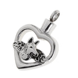 Maxbell Lovely Puppy Dog Heart Urn Pendant Memorial Keepsake Cremation Ashes Locket