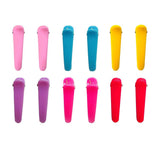 Maxbell 50Pcs Snap Hair Clips Cute Kids Girls Hairpin Duck-Bill Clips Gift Blue