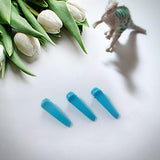 Maxbell 50Pcs Snap Hair Clips Cute Kids Girls Hairpin Duck-Bill Clips Gift Blue