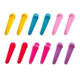 Maxbell 50Pcs Snap Hair Clips Cute Kids Girls Hairpin Duck-Bill Clips Gift Blue