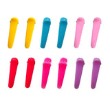 Maxbell 50Pcs Snap Hair Clips Cute Kids Girls Hairpin Duck-Bill Clips Gift Blue