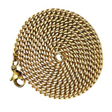 Maxbell Women Men Stainless Steel Hip Hop Cuban Curb Link Chain Necklace 60cm Gold