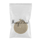 Maxbell Women Men Stainless Steel Hip Hop Cuban Curb Link Chain Necklace 60cm Gold