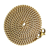 Maxbell Women Men Stainless Steel Hip Hop Cuban Curb Link Chain Necklace 60cm Gold