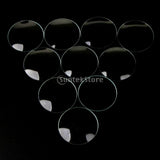 Max 20 Pieces Clear Domed Arched Mineral Glass Watch Len Replacement Part 26.5mm