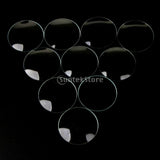 Max 20 Pieces Clear Domed Arched Mineral Glass Watch Len Replacement Part 31.5mm