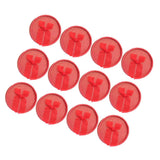 Max 12 Piece Round Box Jewelry Earring Ear Studs Weddings Birthday Gift Red