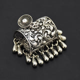 Max Fashion New Style Bohemian Tassel Ethnic Tribe Beads Dangle Earrings Silver