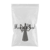 Maxbell Stainless Steel Angel Shape Pendant Memorial Perfume Ash Keepsake Black