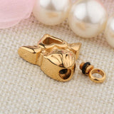 Maxbell Stainless Steel Angel Wings Heart Urn Necklace Pendant Ashes Keepsake Gold