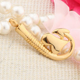 Maxbell Stainless Steel Fish Hook Heart Pendant Cremation Ashes Keepsake Gold