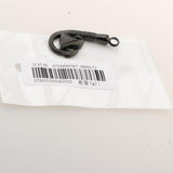 Maxbell Stainless Steel Fish Hook Heart Pendant Cremation Ashes Keepsake Black