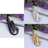Maxbell Stainless Steel Fish Hook Angel Wing Pendant Cremation Ashes Keepsake Golden