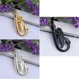 Maxbell Stainless Steel Fish Hook Angel Wing Pendant Cremation Ashes Keepsake Golden