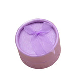 Maxbell 12 Piece Mini Round Box Jewelry Earring Ear Studs Storage Box 5x3.5cm Purple