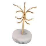 Maxbell 4 Style Marbling Resin Vintage Nordic Jewelry Organizer Rack Ring Rack