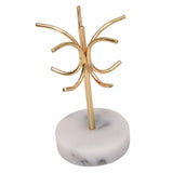 Maxbell 4 Style Marbling Resin Vintage Nordic Jewelry Organizer Rack Ring Rack
