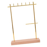 Maxbell Jewelry Display Rack Stand Holder Earrings Hanging Organizer Showcase 24.5cm