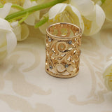 Maxbell Scarf Ring Modern Simple Cylinder Scarf Buckle Gift Valentine's Mother's Day Gold