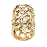 Maxbell Scarf Ring Modern Simple Cylinder Scarf Buckle Gift Valentine's Mother's Day Gold
