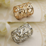 Maxbell Scarf Ring Modern Simple Cylinder Scarf Buckle Gift Valentine's Mother's Day Gold