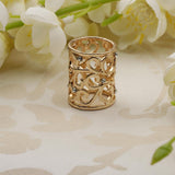 Maxbell Scarf Ring Modern Simple Cylinder Scarf Buckle Gift Valentine's Mother's Day Gold